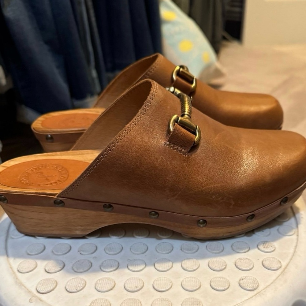 penelope chilvers leather clogs - Picture 4 of 5